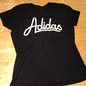 Adidas black t-shirt